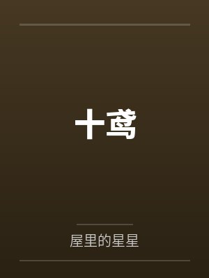 十鸢小说