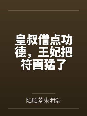 皇叔借点功德,王妃把符画猛了